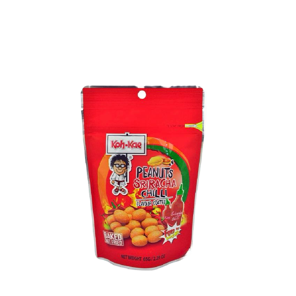 Koh-Kae - Sriracha Chili Peanuts (65g) (36/carton)