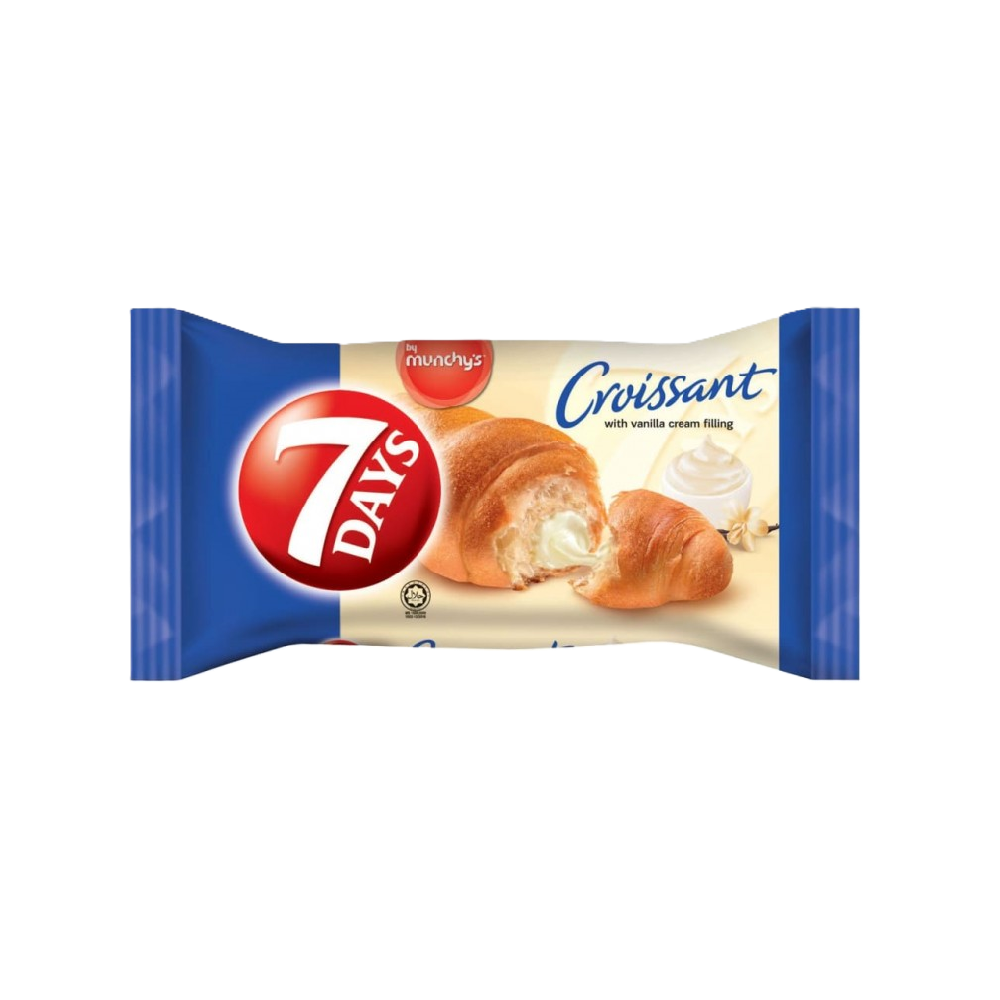 7 Days - Vanilla Cream Croissant (60g) (30/carton)