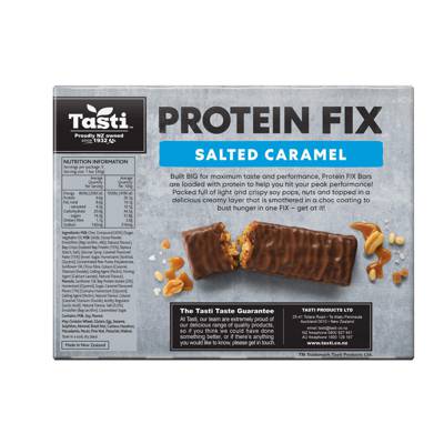 Tasti - Salted Caramel Protein Fix Bars (5/pack) (225g) (6/carton)