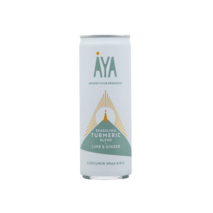 AYA - Lime & Ginger Sparkling Tumeric Blend (250ml)