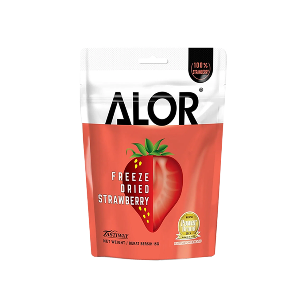 Alor - Freeze Dried Strawberry (15g) (24/carton)