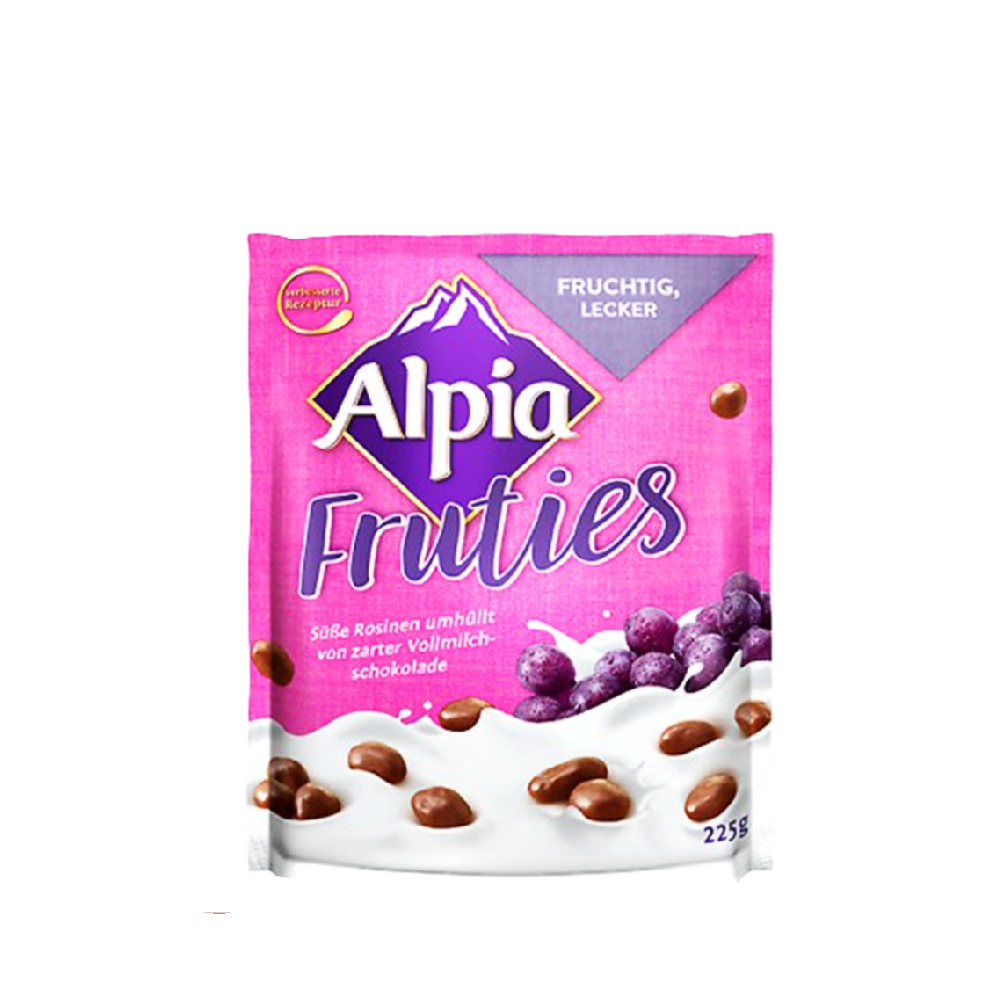 Alpia - Fruties California Raisins Chocolate (225g) (9/carton)