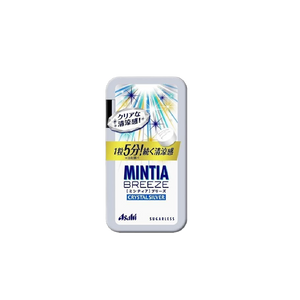 Asahi Mintia - Breeze Crystal Silver Mints (22g) (8/carton)