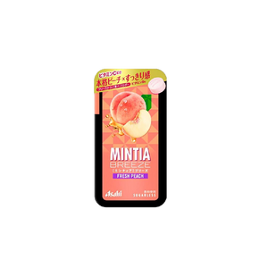 Asahi Mintia - Breeze Fresh Peach Mints (22g) (8/carton)