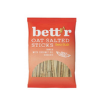 Bett'r - Organic Seasalt Oat Salted Sticks (50g) (12/carton)