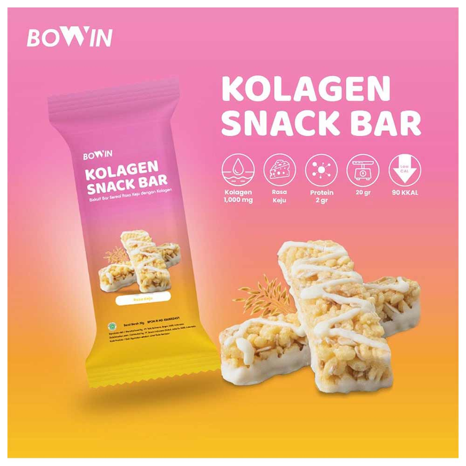 Bowin - Collagen Bar (20g) (72/carton) – TastySnackAsia