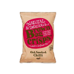 Brown Bag Crisps - Oak Smoked Chilli Crisps (40g) (20/carton)