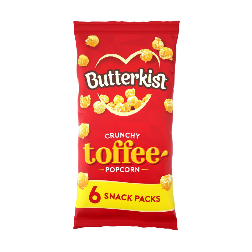 Butterkist - Crunchy Toffee Popcorn Multipack (120g) (14/carton)