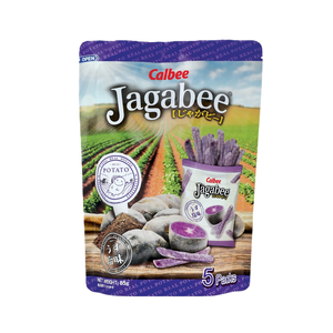 Calbee - Purple Potato Jagabee Pouch (5/pack) (85g) (12/carton)