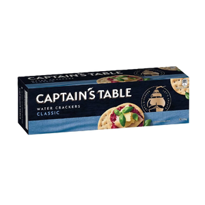 Captain's Table - Water Crackers Classic (125g) (16/carton)