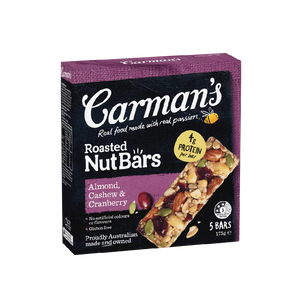 Carman's - Almond Cashew Cranberry Nut Bar (5/pack) (175g) (6/carton)