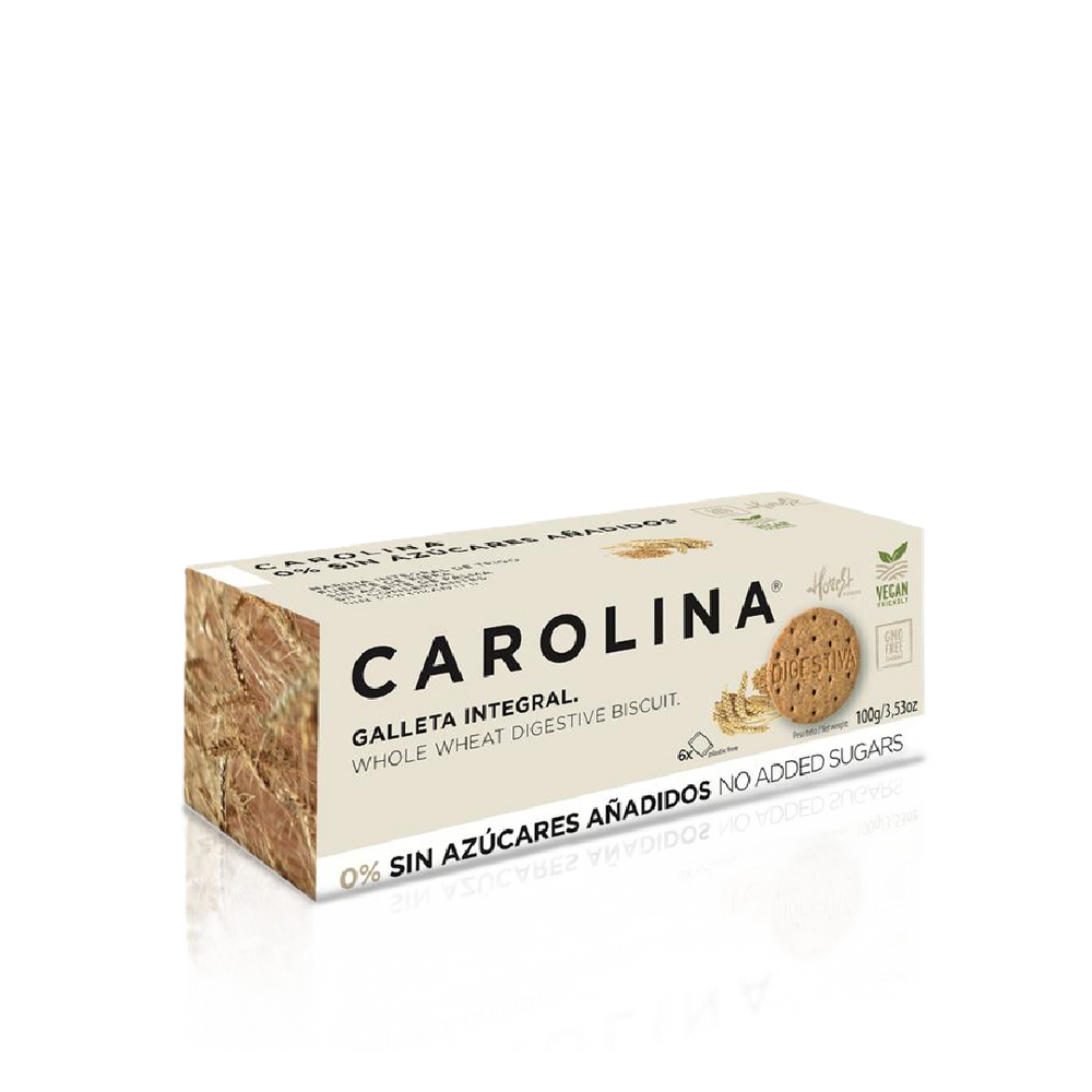 Carolina - Sugarfee Digestive (100g) (12/carton)