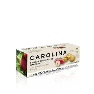 Carolina - Sugarfree Whole Wheat Cookie with Apple (100g) (12/carton)