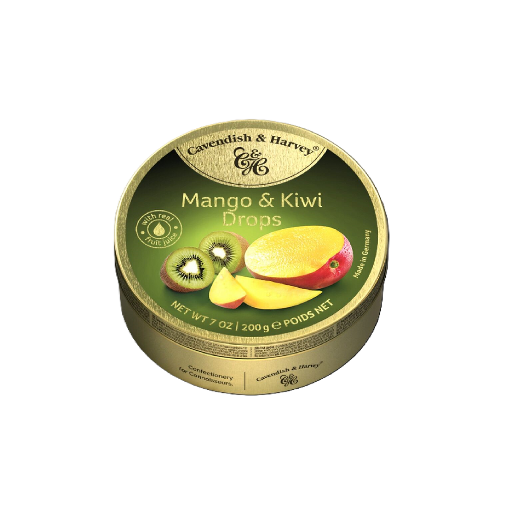 Cavendish & Harvey - Mango Kiwi Drops (200g) (9/carton)