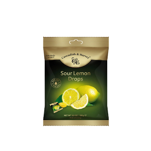 Cavendish & Harvey - Sour Lemon Drops (100g) (60/carton)