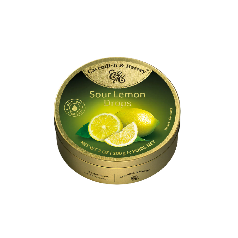 Cavendish & Harvey - Sour Lemon Drops (200g) (9/carton)