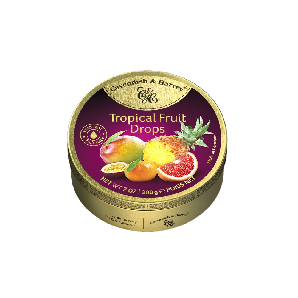 Cavendish & Harvey - Tropical Fruit Drops (200g) (9/carton)