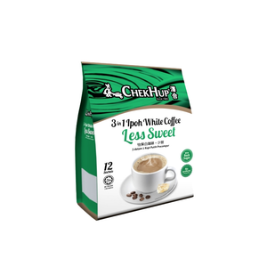 Chek Hup - 3 in 1 Ipoh White Coffee (Less Sweet) (12/pack) (35g) (20/carton)