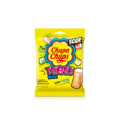 Chupa Chups - Sour Tubes Mini (90g)