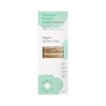 Curiously Cauli - Rosemary & Garlic Cauli Cracker (70g) - Front Side