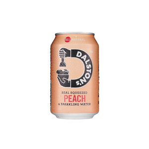 Dalston's - Real Pressed Squeezed Peach & Sparkling Water (330ml) (24/carton)