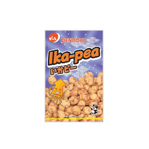 Denroku - Ika-Pea Squid Peanuts (64g) (20/carton)