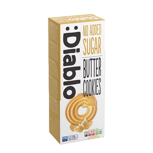 Diablo - No Added Sugar Butter Cookies (135g) (12/carton)