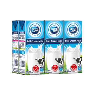 Dutch Lady- Pure Farm UHT Full Cream Milk (6/pack) (200ml) (4/carton)