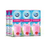 Dutch Lady- Pure Farm UHT Strawberry Milk (6/pack) (200ml) (4/carton)