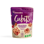 El Almendro - White Chocolate and Raspberry Cubits (25g) (9/carton)