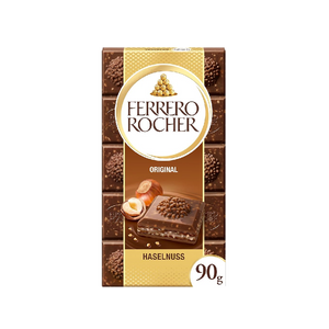 Ferrero Rocher - Original Hazelnut Tablet (90g) (8/carton)