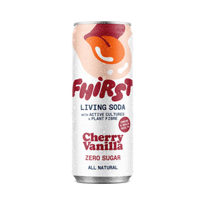 FHIRST - Cherry Vanilla Living Soda (330ml) (12/carton)