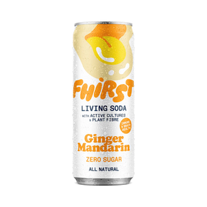 FHIRST - Ginger Mandarin Living Soda (330ml) (12/carton)