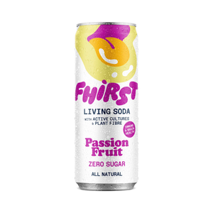 FHIRST - Passion Fruit Living Soda (330ml) (12/carton)