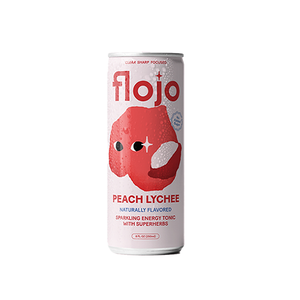 Flojo - Peach Lychee Sparkling Energy Tea (250ml) (24/carton)