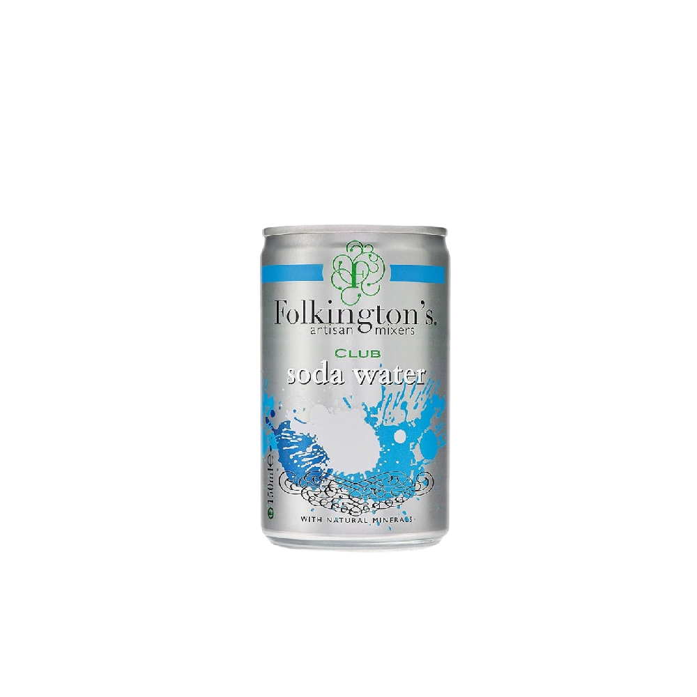 Folkington's - Club Soda Water (150ml) (24/carton)