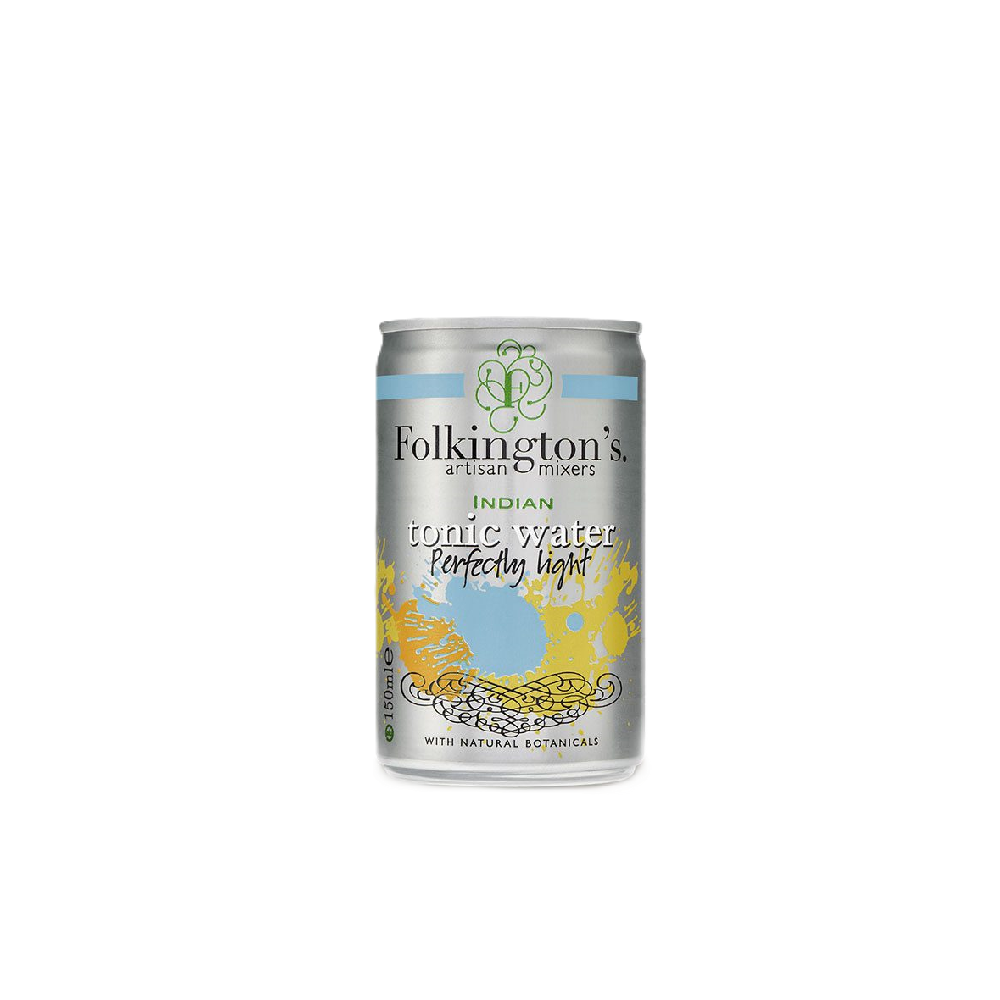 Folkington's - Indian Tonic Water (Light) (150ml) (24/carton)