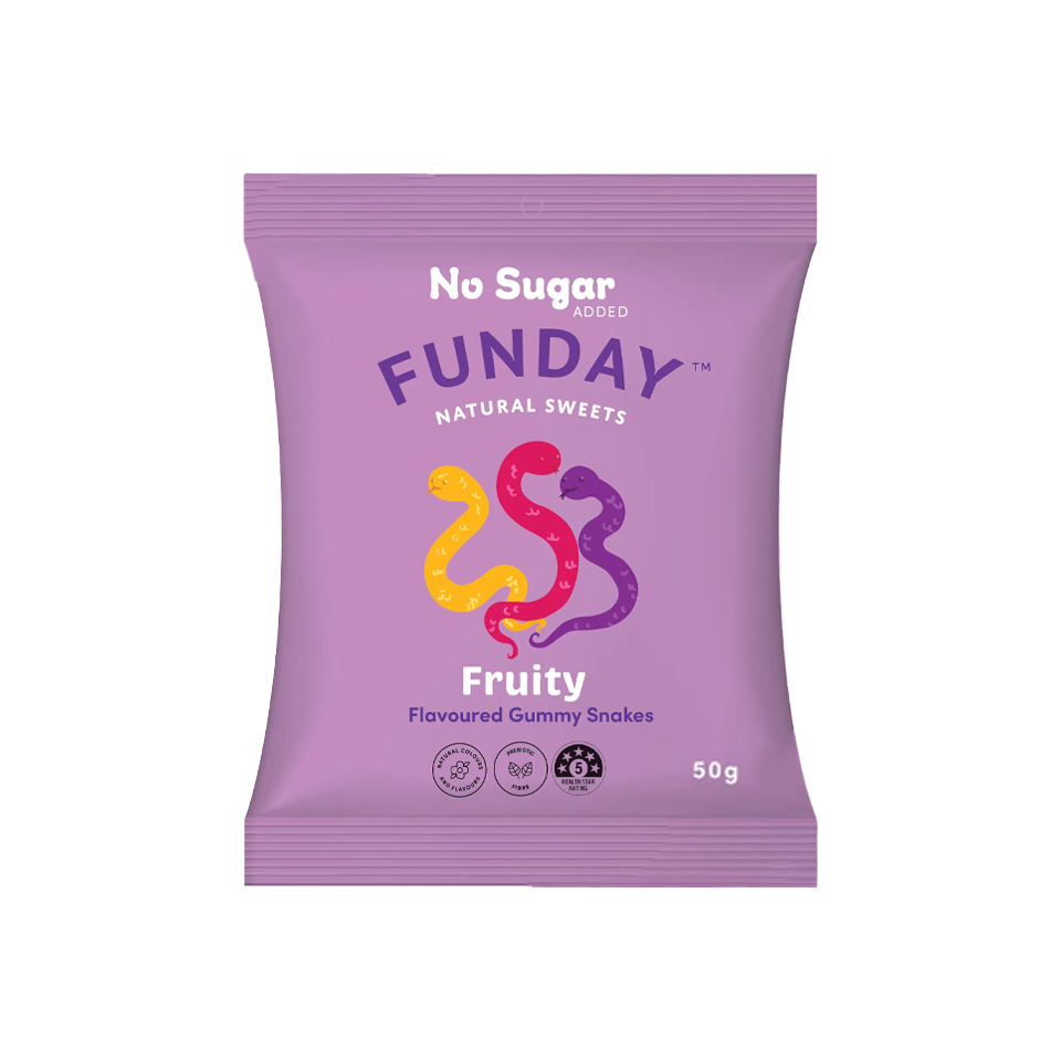 Funday - Fruity Flavoured Gummy (50g) (12/carton)