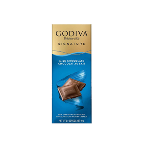 Godiva - Signature Milk Chocolate Bar (90g) (10/carton)