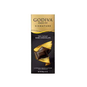 Godiva - Signature 90% Dark Chocolate (90g) (10/carton)