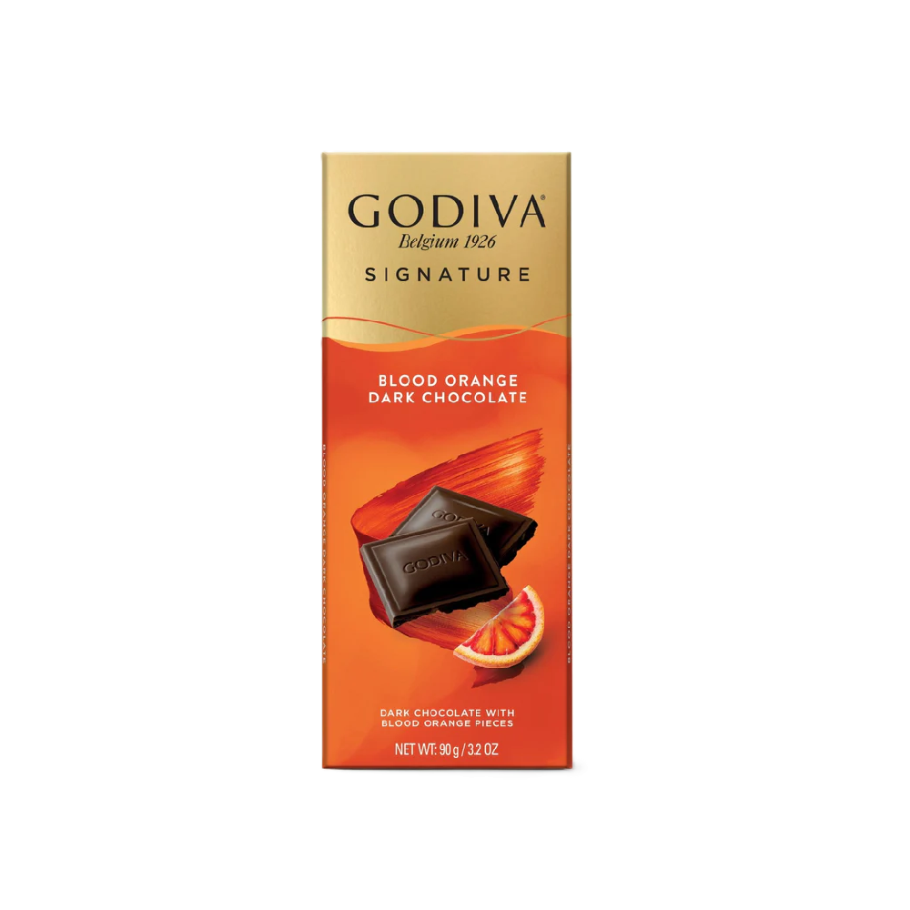 Godiva - Signature Dark Blood Orange Chocolate (90g) (10/carton)