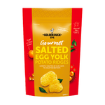 Golden Duck - Salted Egg Yolk Potato Ridges (125g) - Front Side