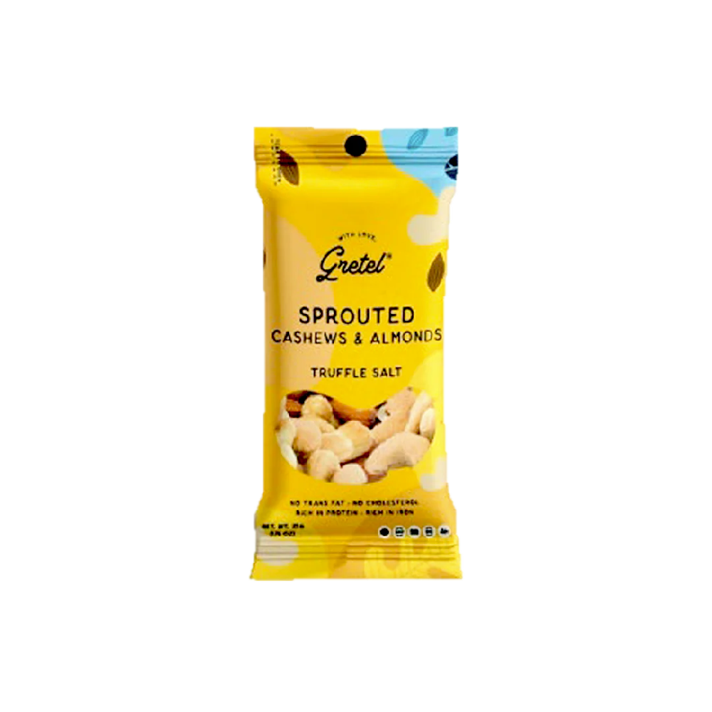 Gretel - Truffle Salt Sprouted Cashews & Almonds (25g) (12/carton)