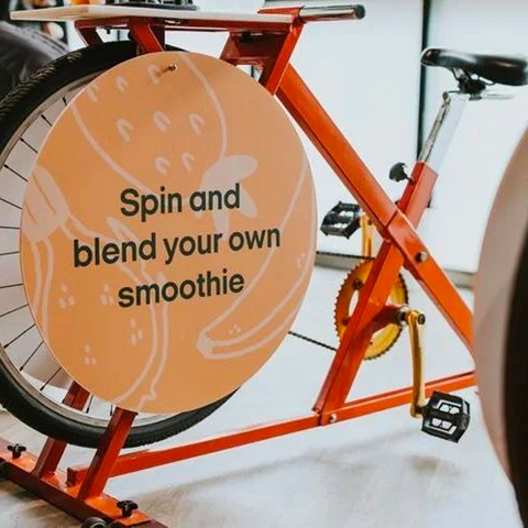 Pedal Powered Juice And Smoothie Maker