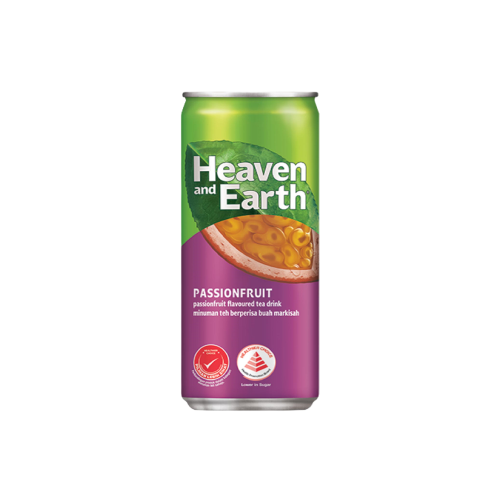 Heaven & Earth - Passionfruit Can Drink (300ml) (24/carton)