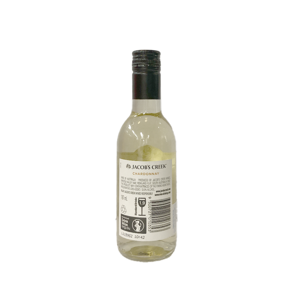 Jacob's Creek - Chardonnay Mini (187ml) (24/carton)