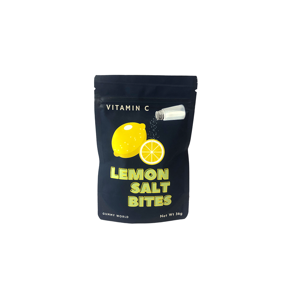 Gummy World - Lemon Salt Bites Gummy (30g) (24/carton)