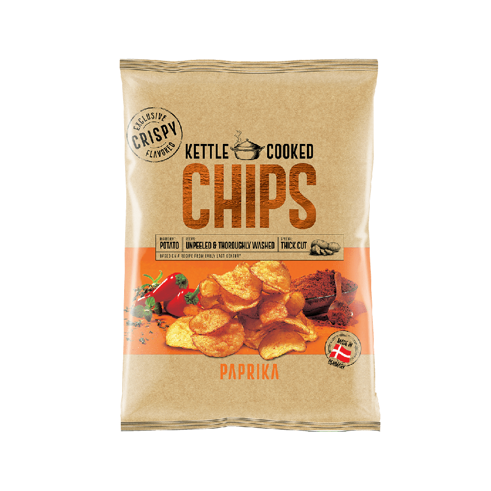 Kettle Cooked - Paprika Chips (150g) (8/carton)