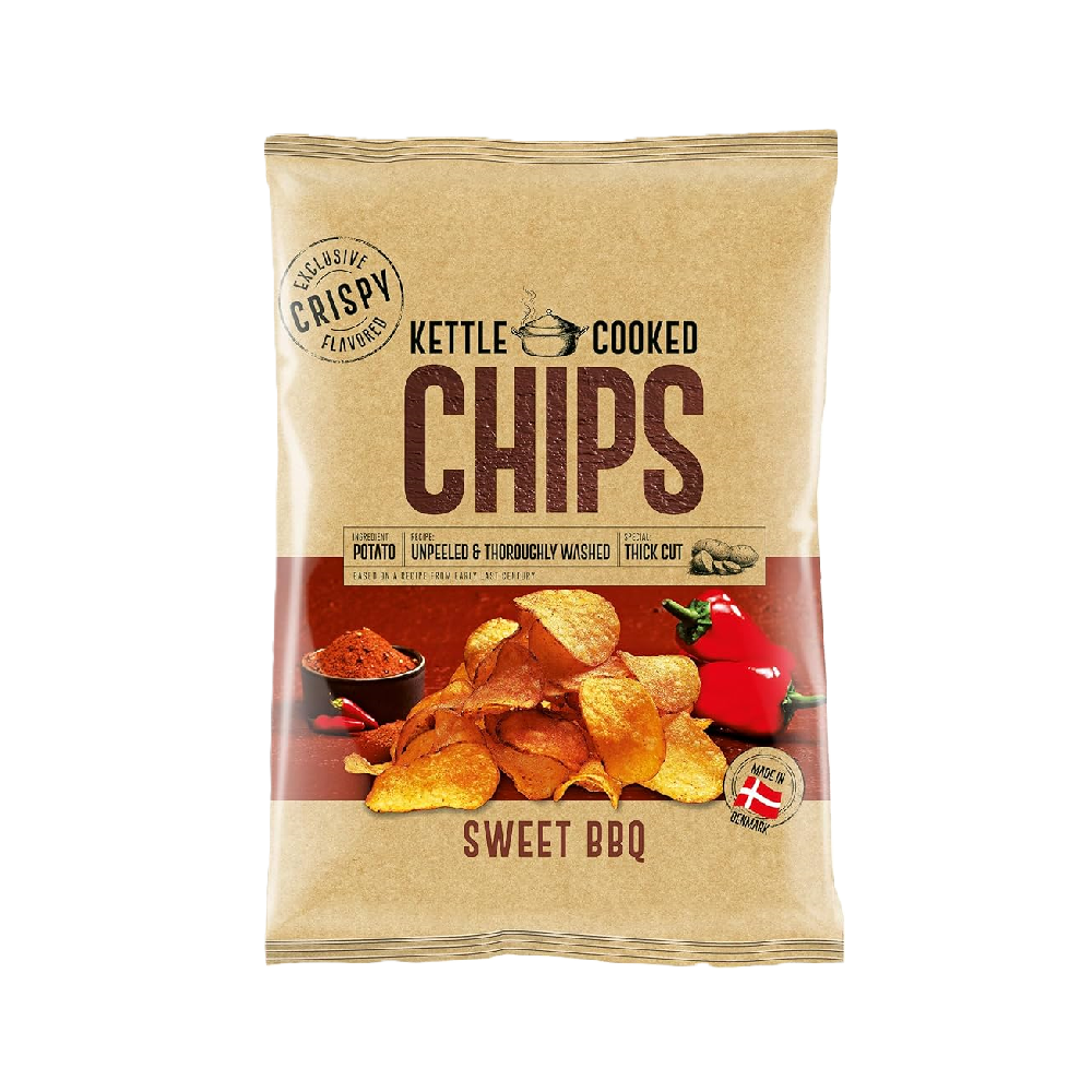 Kettle Cooked - Sweet BBQ Chips (150g) (8/carton)