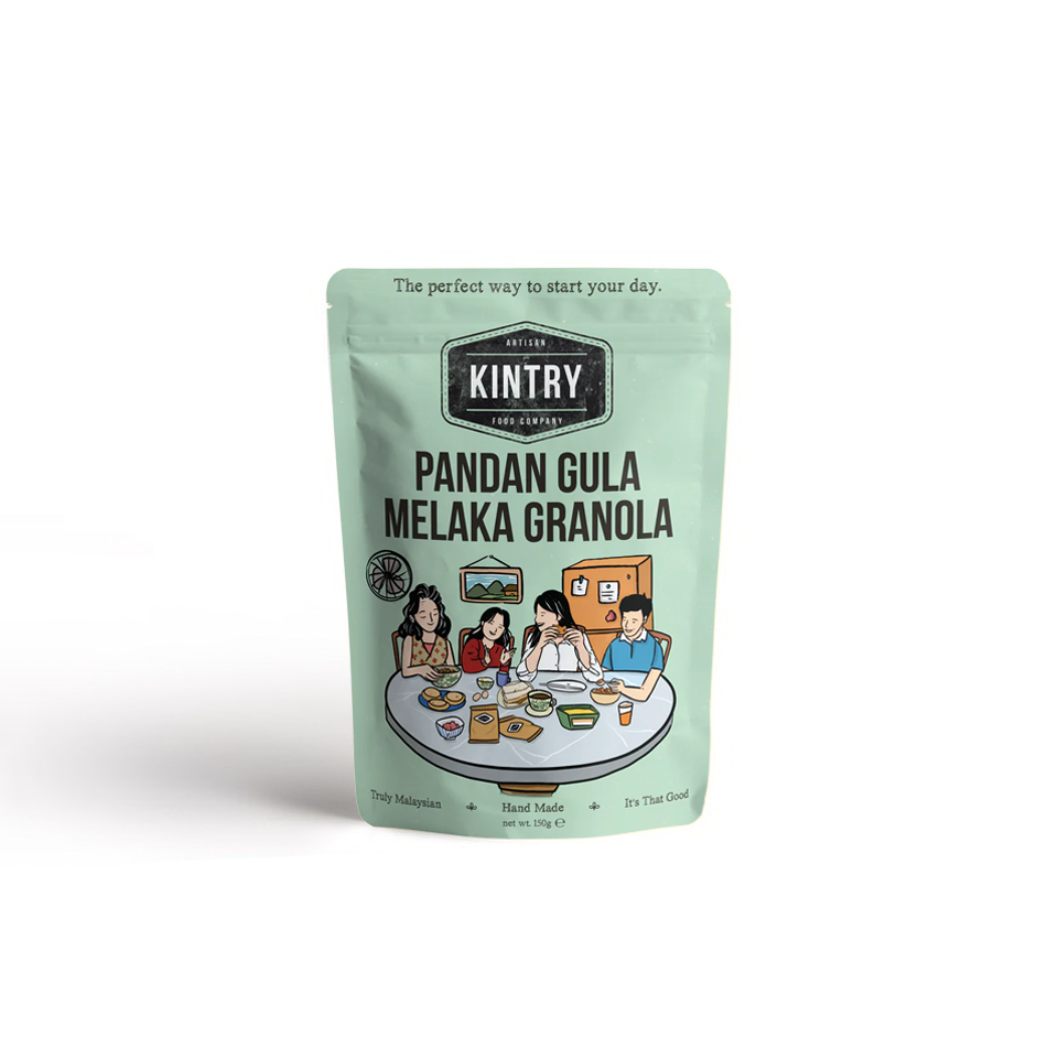 Kintry - Pandan Gula Melaka Granola (60g)